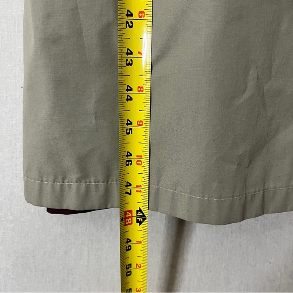 London Fog Men's Beige Thinsulate Lined Trench Coat Sz 42R - Picture 13 of 16